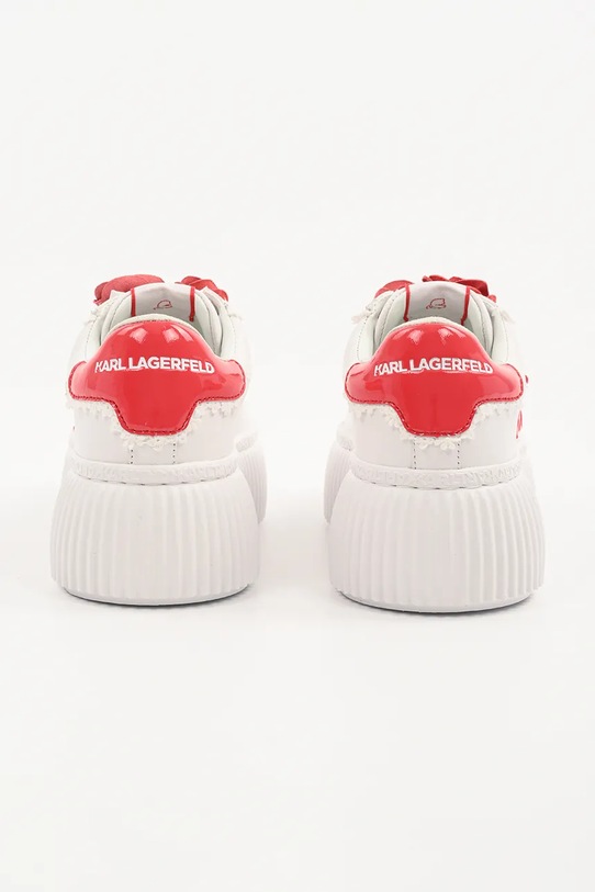 Obuwie Karl Lagerfeld sneakersy skórzane KREEPER LO KL42310F.01D biały