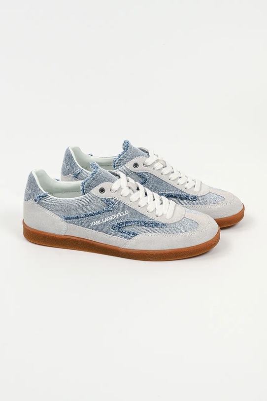 Karl Lagerfeld sneakersy KANDIDATE KL63854.7TB niebieski SS25