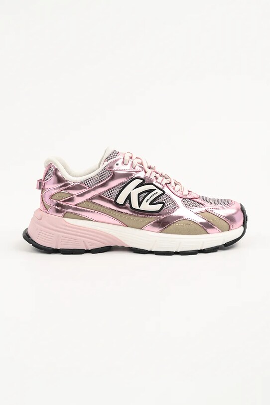 Karl Lagerfeld sneakers ORION textil roz KL65525.4PT