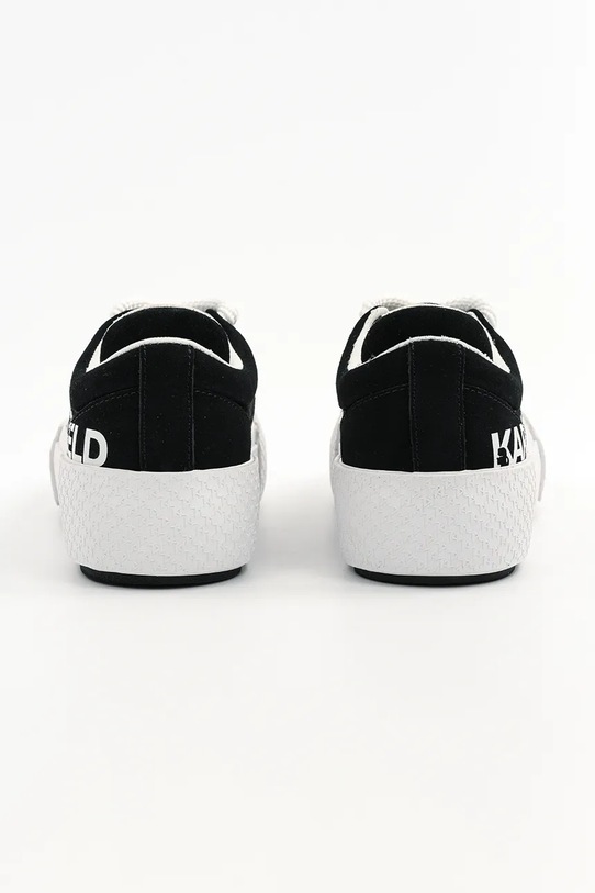 Obuća Tenisice od brušene kože Karl Lagerfeld SKATE KL60722.500 crna