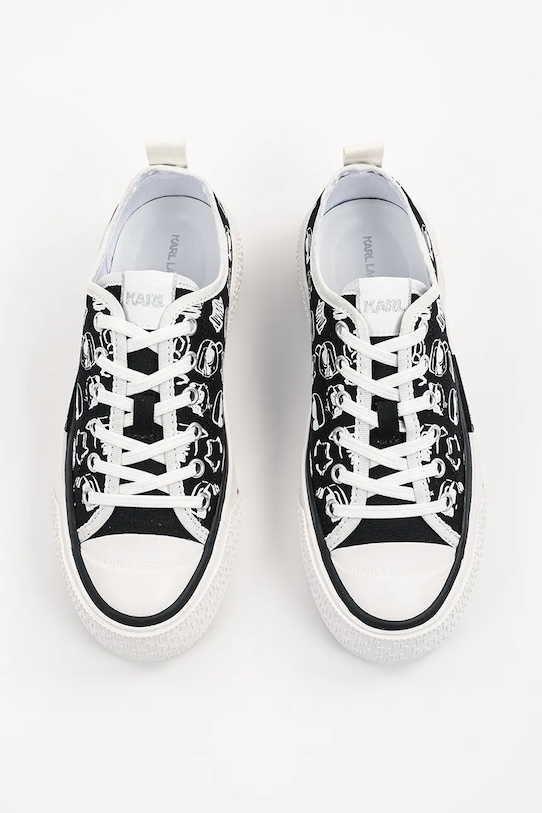 Karl Lagerfeld tenisi KAMPUS MAX III negru KL60612T.901