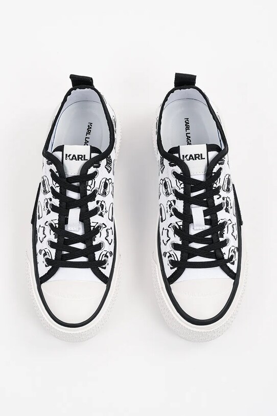 Tenisky Karl Lagerfeld KAMPUS MAX III biela KL60612T.910