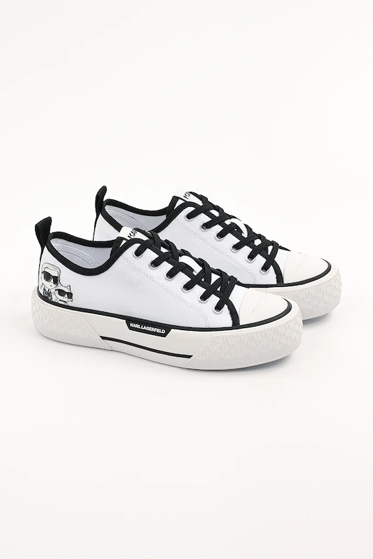 Кеды Karl Lagerfeld KAMPUS MAX III KL60614T.911 белый SS25