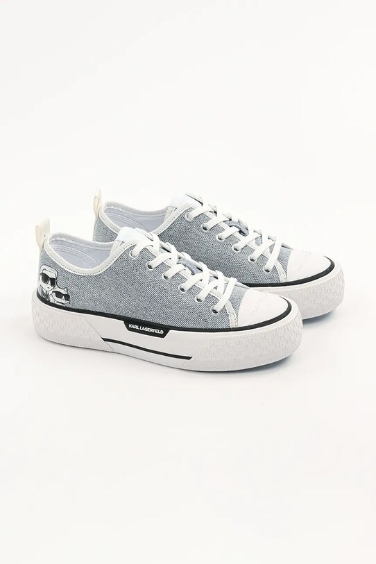Кеди Karl Lagerfeld KAMPUS MAX III KL60614T.DLB блакитний SS25