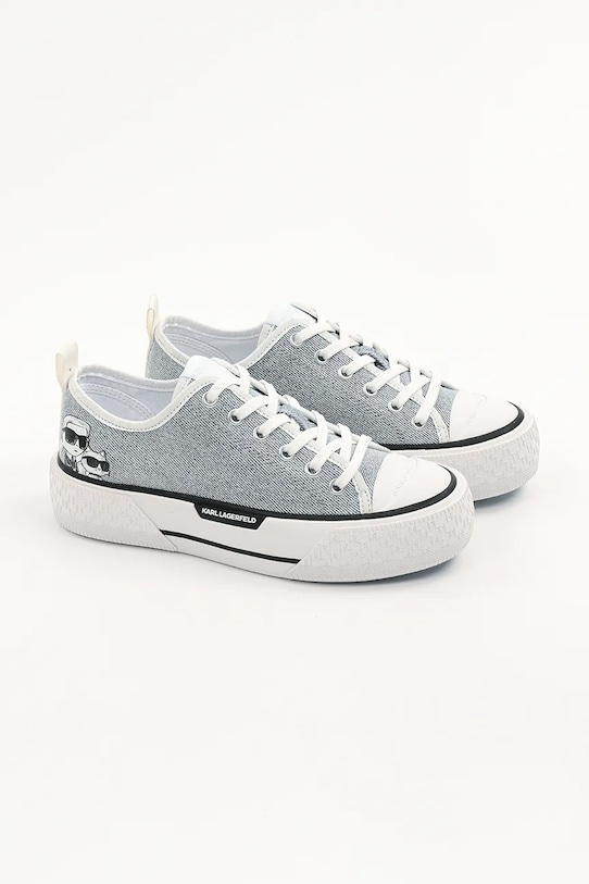 Karl Lagerfeld tenisi KAMPUS MAX III KL60614T.DLB albastru SS25