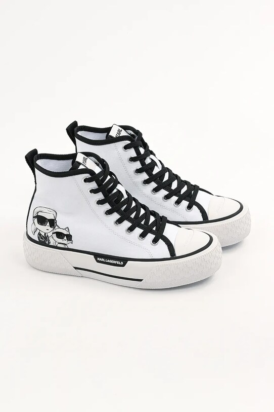 Кеди Karl Lagerfeld KAMPUS MAX III KL60654T.911 білий SS25