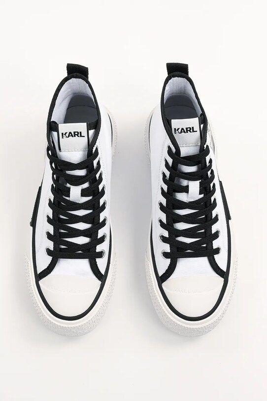 Кеди Karl Lagerfeld KAMPUS MAX III білий KL60654T.911