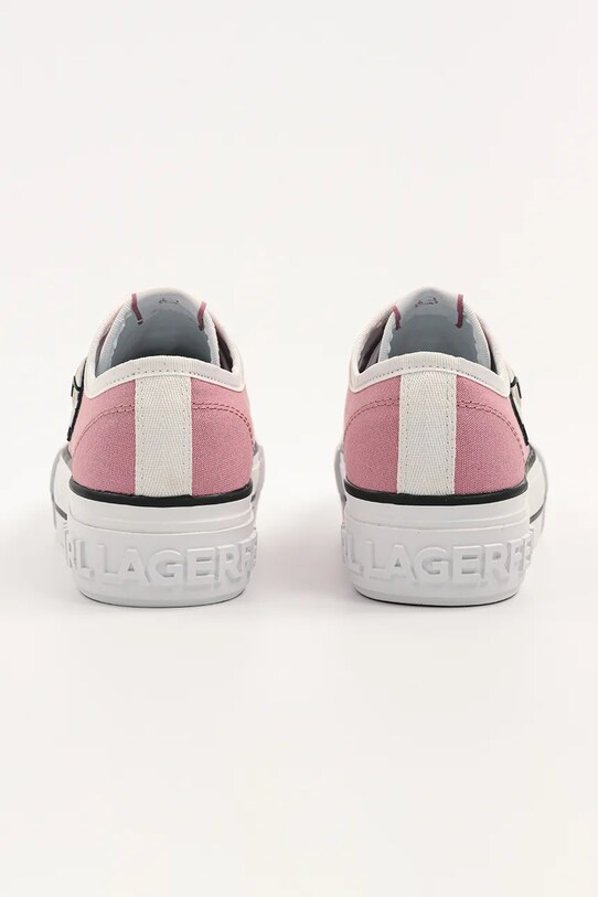 Обувки Ниски кецове Karl Lagerfeld KAMPUS MAX NFT KL60424.9PP розов
