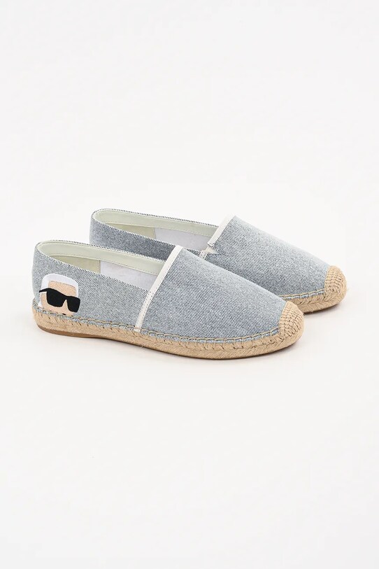 Еспадрилі Karl Lagerfeld KAMINI KL80111D.DLB блакитний SS25