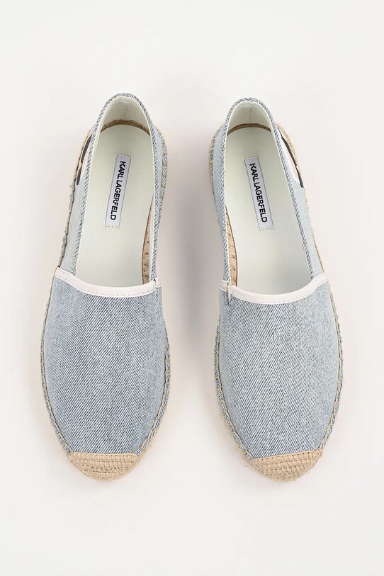 Еспадрилі Karl Lagerfeld KAMINI блакитний KL80111D.DLB