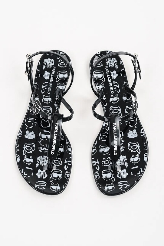 Σανδάλια Karl Lagerfeld JELLY NFT μαύρο KL80002G.V01