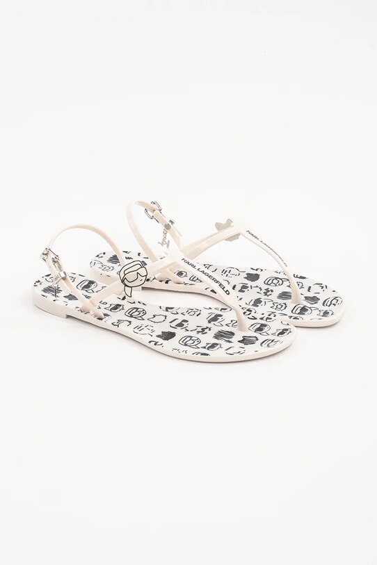 Karl Lagerfeld sandale JELLY NFT KL80002G.V10 bej SS25
