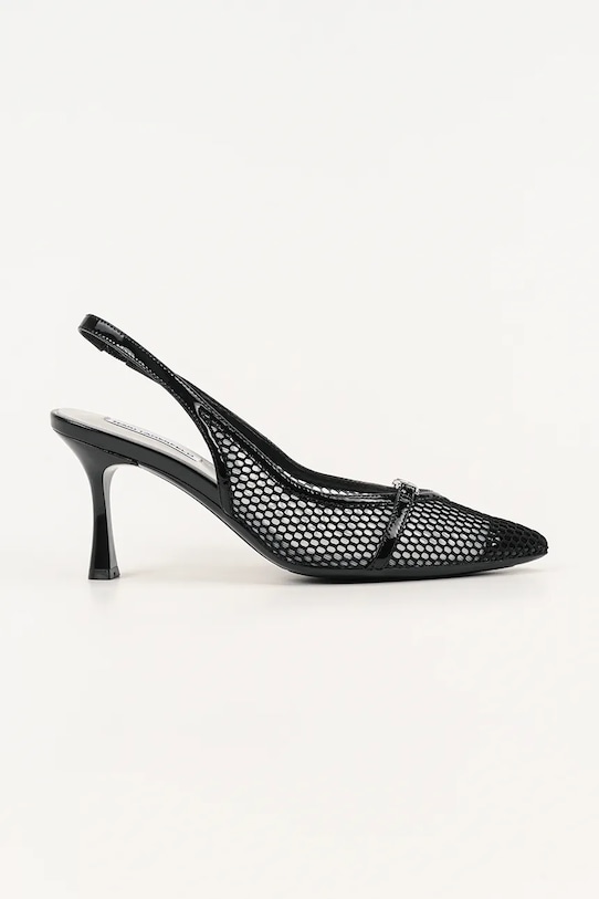 Karl Lagerfeld szpilki SIENNA tekstylny czarny KL32704A.N0X