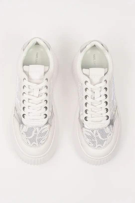 Karl Lagerfeld sneakersy KREEPER LO biały KL42325.411