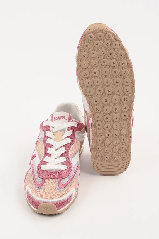 Karl Lagerfeld sneakersy VENUS KL65925.MPX różowy