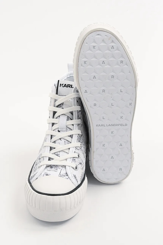 Karl Lagerfeld sportcipő KAMPUS MAX KL60455.911 fehér