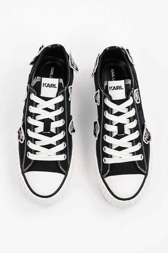 Ниски кецове Karl Lagerfeld KAMPUS MAX черен KL60425.900