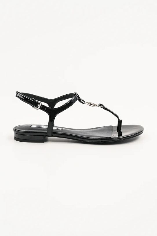 Кожаные сандалии Karl Lagerfeld ALISSO венский чёрный KL82515.000