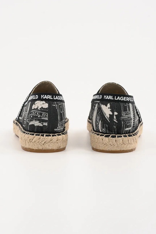 Încălțăminte Karl Lagerfeld espadrile KAMINI KL80125A.900 negru