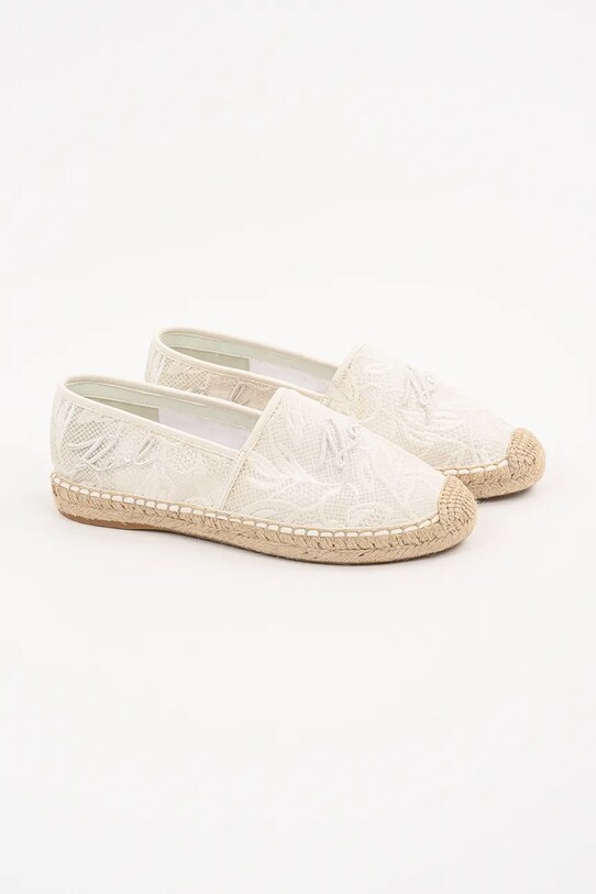 Karl Lagerfeld espadrile KAMINI KL80121A.M11 alb SS25