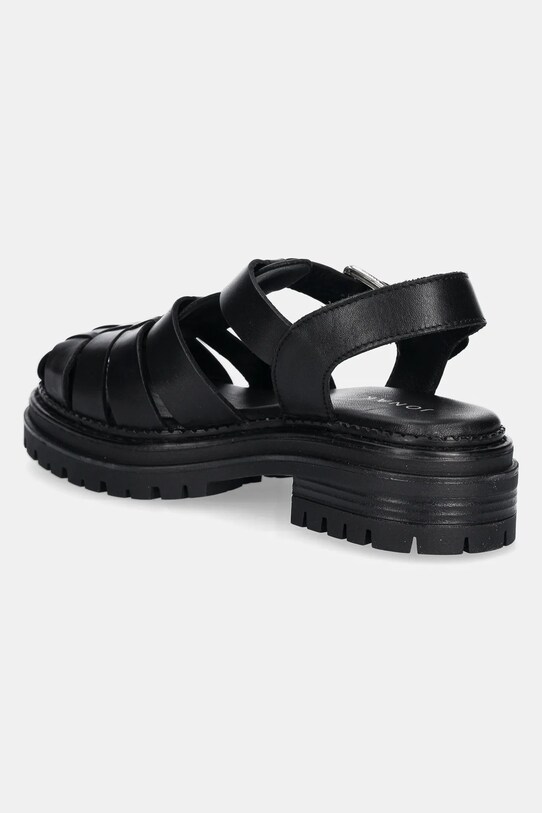 Încălțăminte Jonak sandale de piele ABRAHAM 3600019 negru