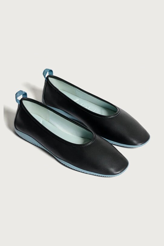 Hoff baleriny skórzane GARNIER 12540006 czarny SS25