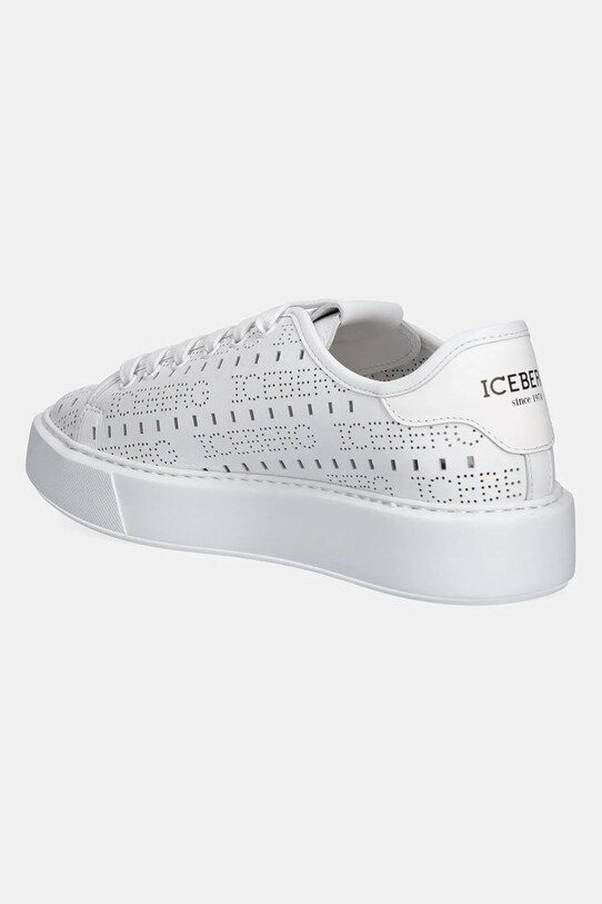 Încălțăminte Iceberg sneakers din piele Bozeman ID227701 alb