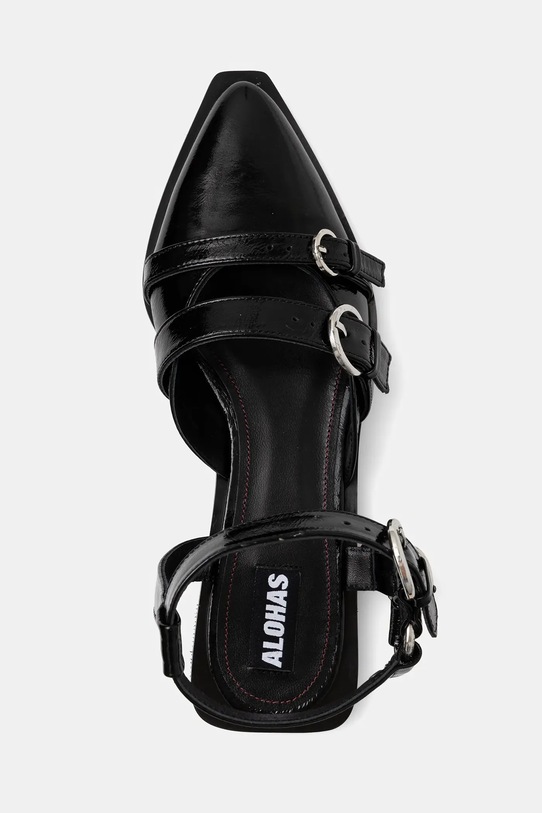 Kožené baleríny Alohas Thalara černá S100838.01
