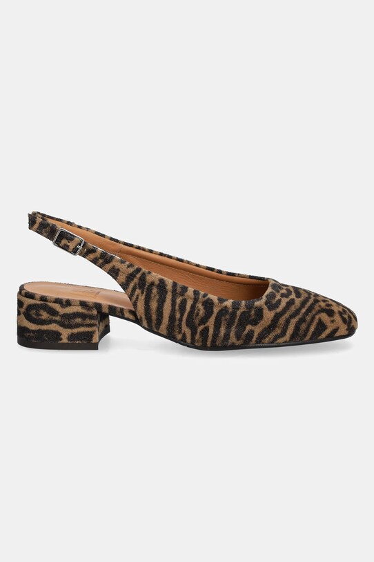 Billi Bi czółenka zamszowe A8062.Leopardo brązowy SS25