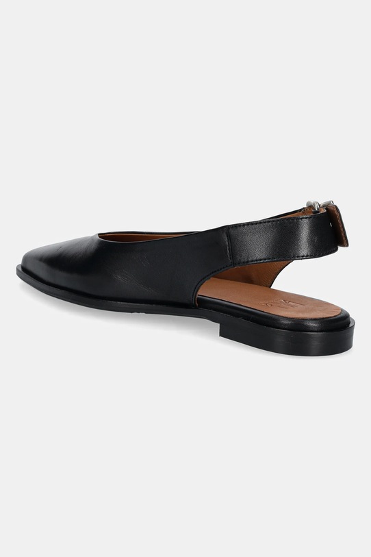 Obuv Kožené balerínky Billi Bi A8301.Black čierna