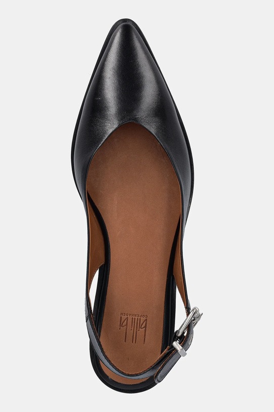 Kožené balerínky Billi Bi čierna A8301.Black