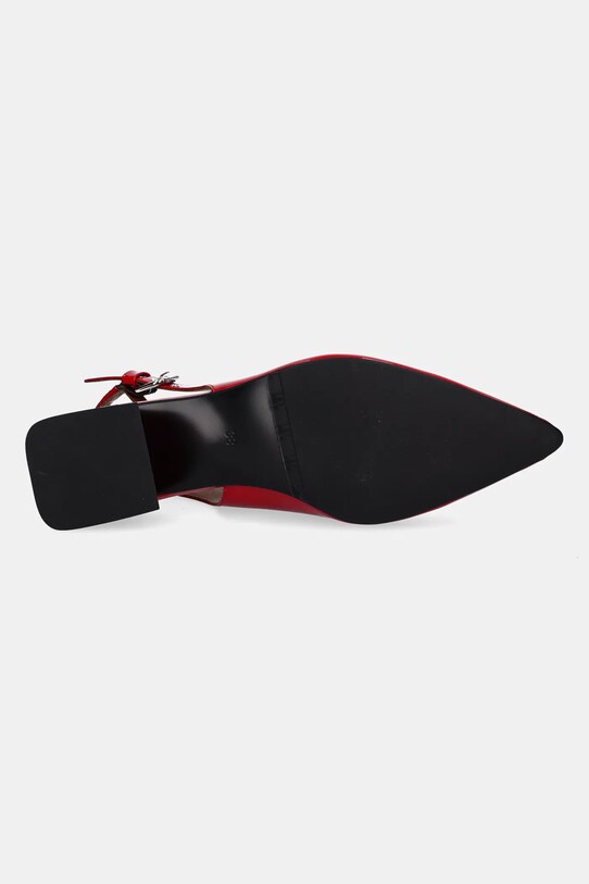 Billi Bi pantofi de piele A8320.Red rosu