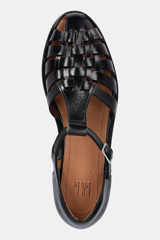 Billi Bi sandały skórzane czarny A8435.Giamaica