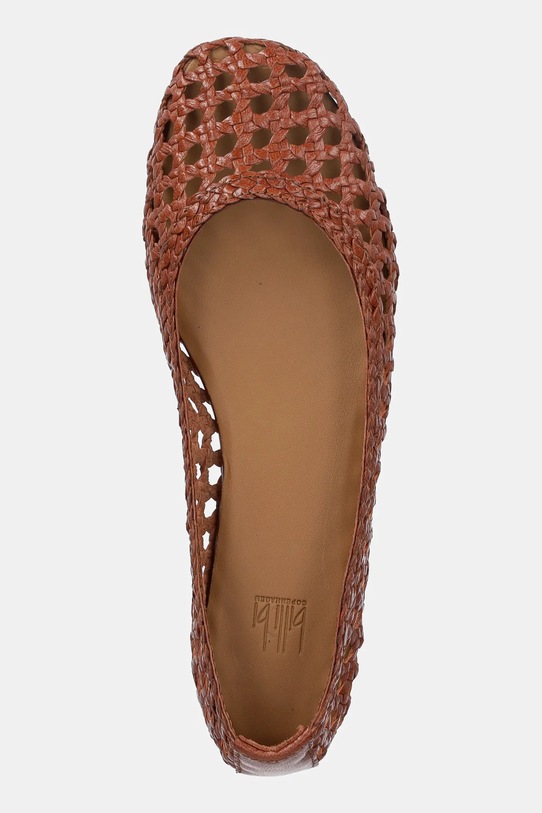 Шкіряні балетки Billi Bi коричневий A8670.Cognac
