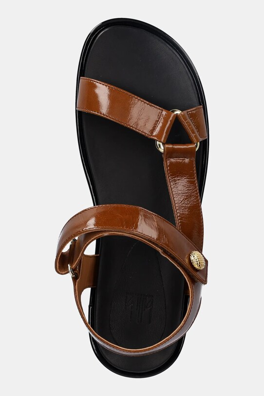 Billi Bi sandale de piele maro A8522.Palisandro