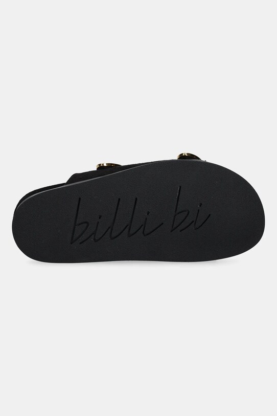 Billi Bi papuci din piele A8621.Black negru