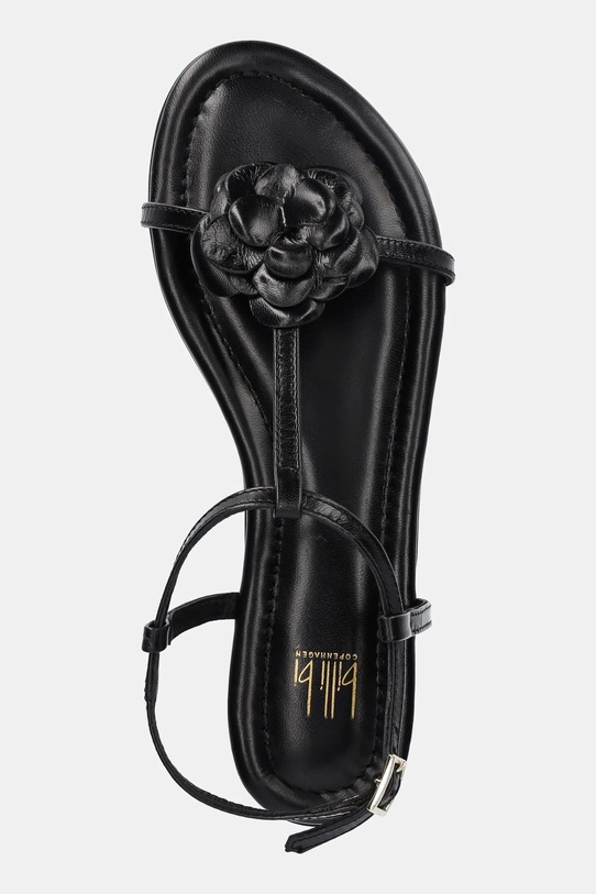 Δερμάτινα σανδάλια Billi Bi μαύρο A8704.Black