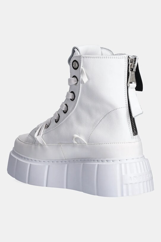 Încălțăminte Inuikii tenisi de piele Leather Matilda 1001.002.0042.100 alb