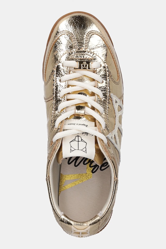 Naked Wolfe sneakers din piele Exposure aur Exposure.Cr.Lth.Gold