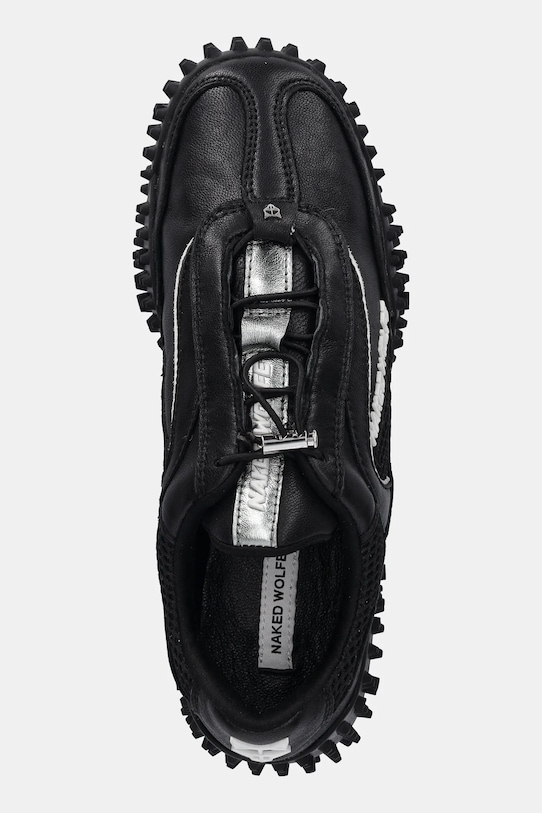 Usnjene superge Naked Wolfe Inferior črna Inferior.Black.Leather