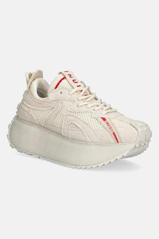 Inuikii sneakersy tekstylny beżowy 1001.015.0031.111