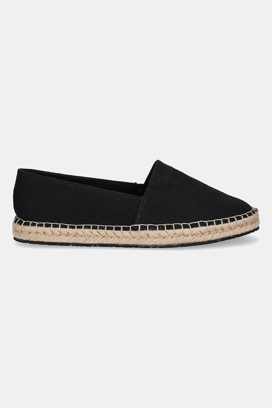 Calvin Klein espadrile ESPADRILLE - HE HW0HW02384 negru SS25