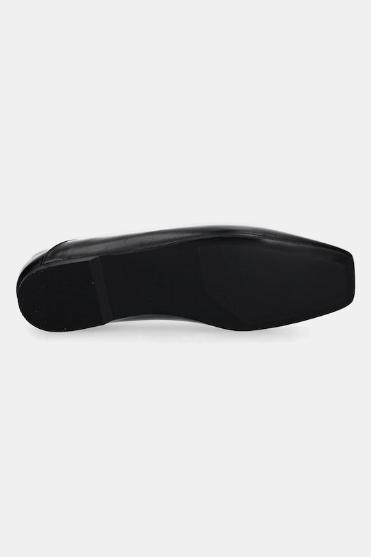 Кожаные балетки Calvin Klein FLAT BALLERINA - LTH HW0HW02463 чёрный
