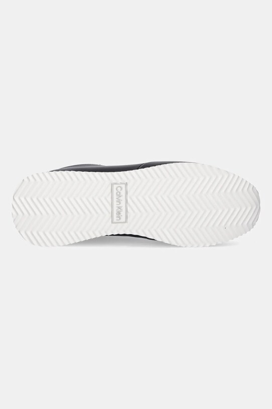 Kožené sneakers boty Calvin Klein RUNNER LACE UP - LTH HW0HW02396 černá