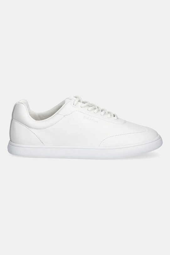 Calvin Klein sneakers CUPSOLE LACE UP - LTH HW0HW02400 alb SS25