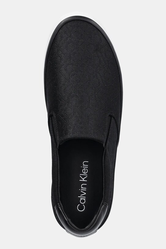 Calvin Klein VULC SLIP ON - JACQ negru HW0HW02411