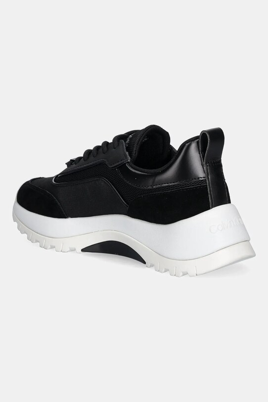 Încălțăminte Calvin Klein sneakers RUNNER LACE UP MESH MIX HW0HW02487 negru