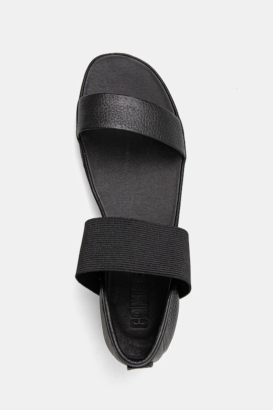 Кожаные сандалии Camper Right Nina чёрный 21735.086