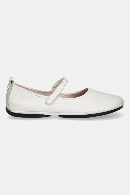 Camper baleriny skórzane Right Nina K201365.024 biały SS25