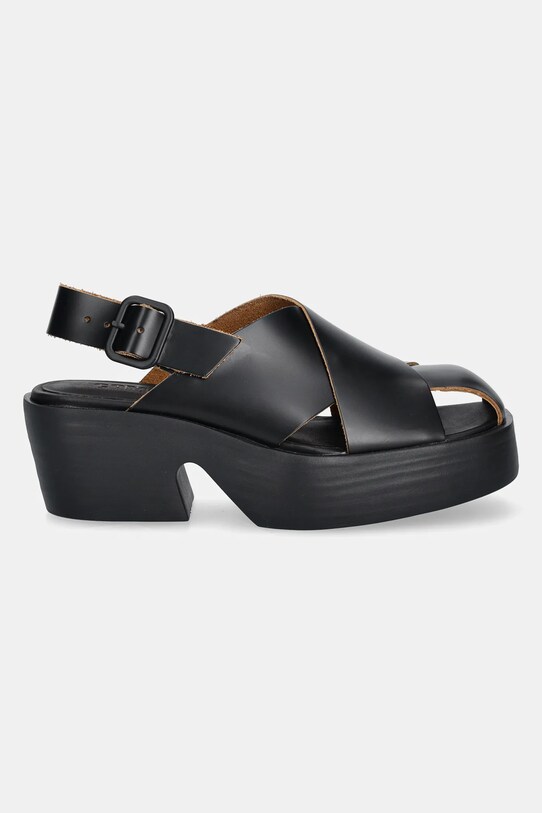 Kožené sandále Camper Billie K201725.001 čierna SS25